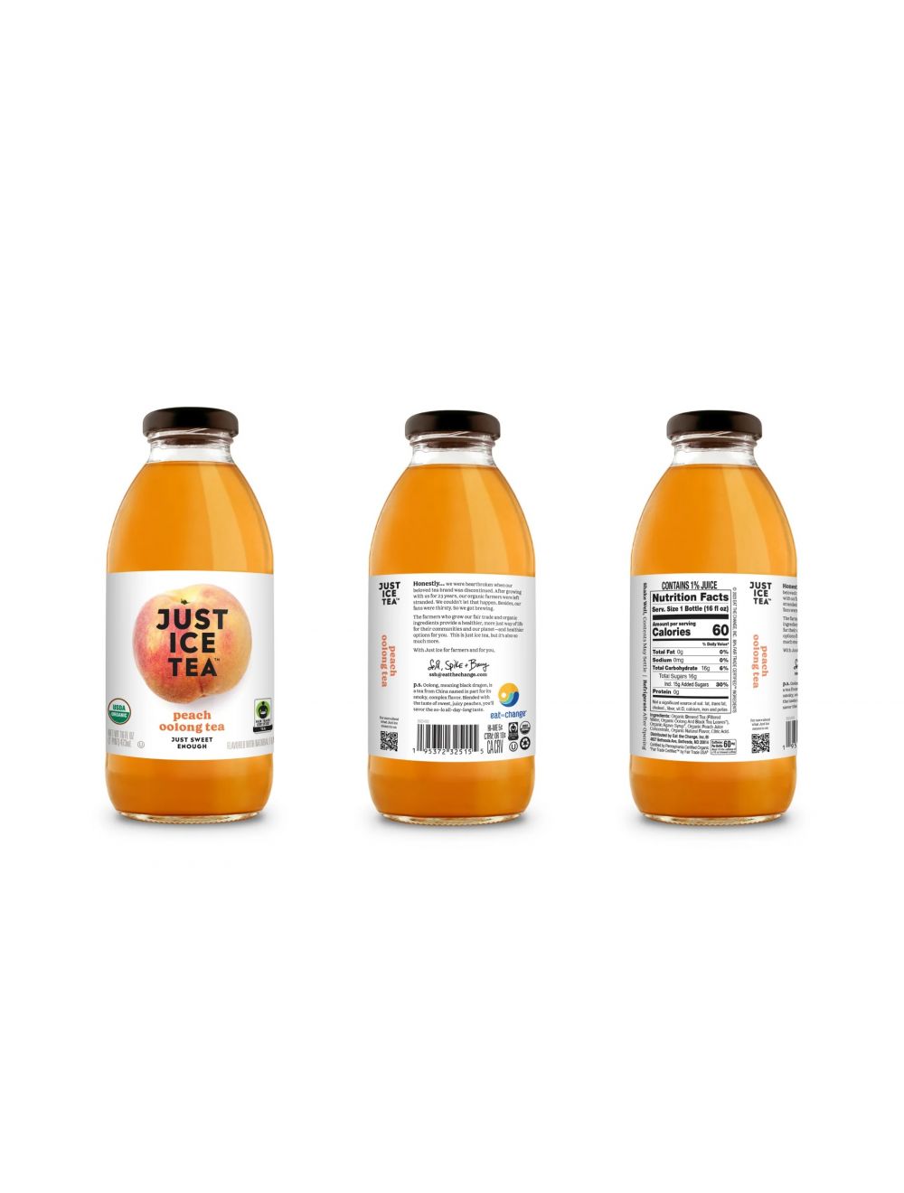 Oolong Peach Iced Tea - Plant Based Jess