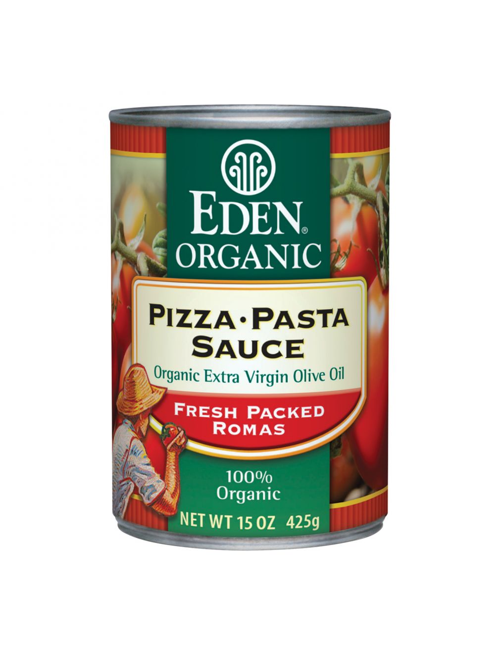 Pizza Pasta Sauce, Organic - 15 oz can - Eden Foods