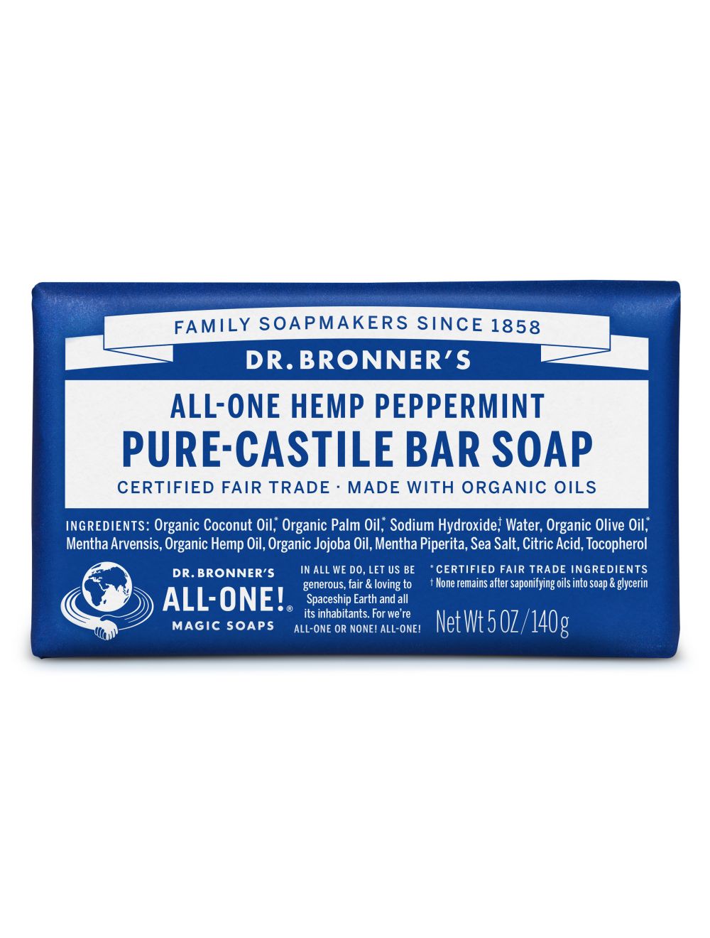 Dr. Bronner's Castile Bar Soap