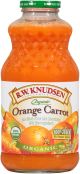 ORANGE CARROT JUICE ORGANIC Knudsen 6/32oz