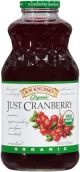 JUST CRANBERRY JUICE ORGANIC Knudsen 6/32oz