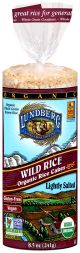 RICE CAKES, WILD ORGANIC SALTED Lundberg 6/8.5oz