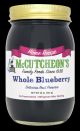 BLUEBERRY PRESERVES McCutcheon's 12/20oz