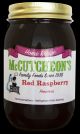 RED RASPBERRY PRESERVES,  McCutcheon's  12/20oz