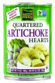 ARTICHOKE HEARTS, QUARTERED Native Forest  6/14oz