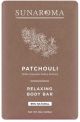 BAR SOAP, PATCHOULI Sunaroma 6/8oz