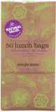 LUNCHBAGS, RECYCLED PAPER Natural Value 24/50count