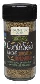 CUMIN SEED, WHOLE ORGANIC Frontier  12/1.68oz