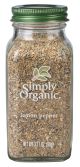 LEMON PEPPER ORGANIC Simply Organic 6/3.17oz