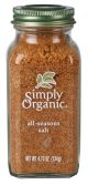 ALL SEASON SALT ORGANIC Simply Organic 6/4.73oz