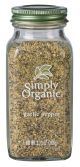 GARLIC PEPPER ORGANIC Simply Organic 6/3.73oz