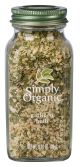 GARLIC & HERB SEASONING ORGSimply Organic 6/3.10oz