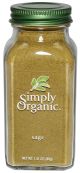 SAGE, GROUND ORGANIC Simply Organic 6/1.2oz