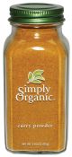 CURRY POWDER ORGANIC Simply Organic 6/3oz