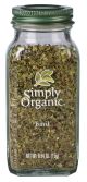 BASIL ORGANIC Simply Organic 6/.54oz