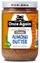 ALMOND BUTTER, SMOOTH Once Again 6/16oz