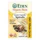 KAMUT VEGGIE SPIRALS ORGANIC Eden 6/12oz