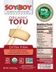 TOFU, EXTRA FIRM ORGANIC SoyBoy  12/15oz