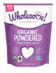 SUGAR, POWDERED ORGANIC WholesomeSweeteners6/1#