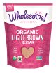 SUGAR,LIGHT BROWN ORGANIC WholesomeSweetener 6/1.5