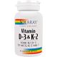 VITAMIN D-3 & K-2 5000I.U. Solaray 60capsules