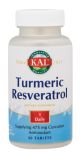TURMERIC/RESVERATROL 100/500mg Kal 30tablets