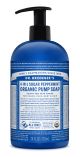 PUMP SOAP, PEPPERMINT ORG Bronner's12/24oz