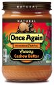 CASHEW BUTTER Once Again 6/16oz