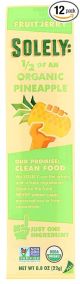 FRUIT JERKY, PINEAPPLE ORGANIC Solely 12/.8oz