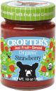 STRAWBERRY JUST FRUIT SPREAD ORG Crofter's 6/10oz