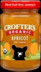 APRICOT PREM SPREAD BIG ORG Crofter's6/16.5oz