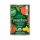 PEACHES SLICED ORGANIC Natural Value 12/15oz