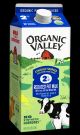 MILK, 2% ORGANIC Organic Valley 6/half gallon