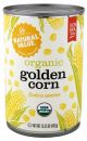 CORN, GOLDEN ORGANIC(CANS) Natural Value  12/15oz