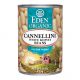 CANNELLINI BEANS ORGANIC (CANS) Eden 12/15oz