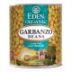 #10 CAN GARBANZOS ORGANIC Eden  6/108oz