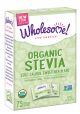 STEVIA PACKETS ORGANIC Wholesome Sweeteners 6/75ct