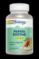 PAPAYA ENZYME TROPICAL CHEWABLE Solaray 180chews
