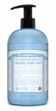 PUMP SOAP, BABY UNSCENTED ORG Dr.Bronner's 12/24oz