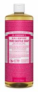 CASTILE SOAP, ROSE ORGANIC Dr.Bronner's 12/32oz
